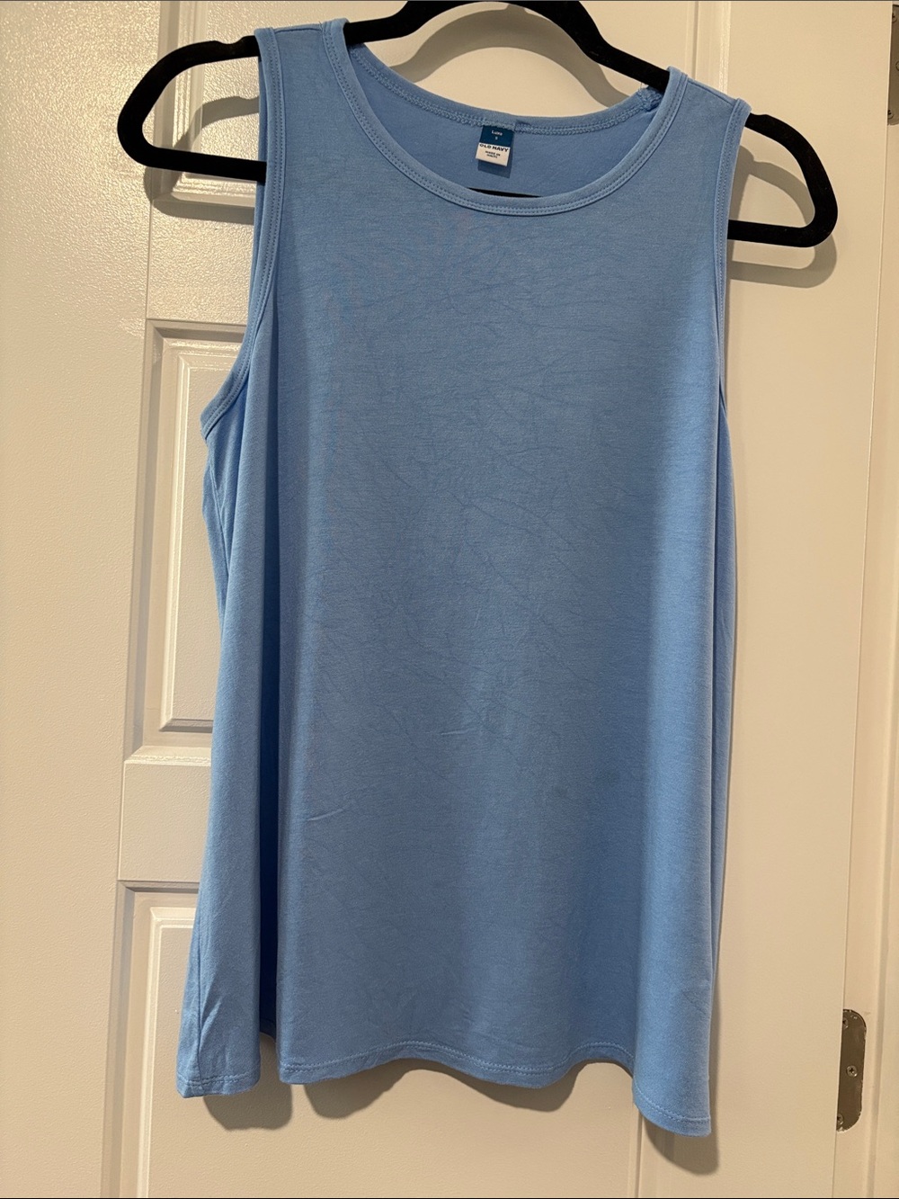 Old Navy Light Blue Sleeveless Tank - Women's Casual Tee